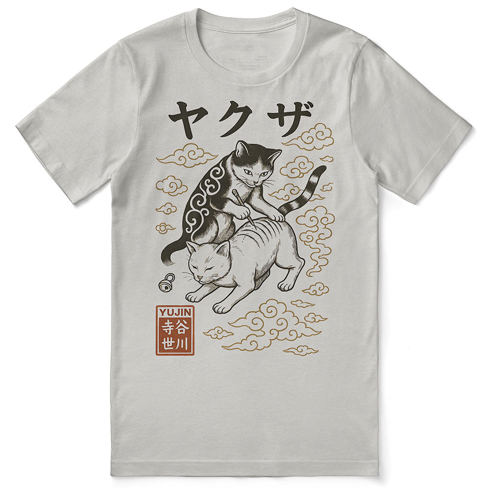 Tattoo Cat T-Shirt | Yūjin Japanese Anime Streetwear Clothing