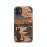 Japanese Cat iPhone® Snap Case | Yūjin Japanese Anime Streetwear Clothing