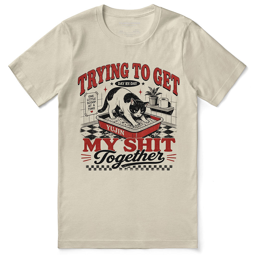 One Scoop At A Time Cat T-Shirt
