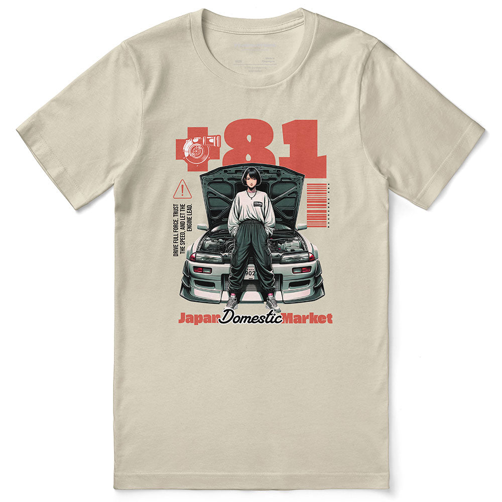 Trust The Speed Car T-Shirt | Yūjin Japanese Anime Streetwear Clothing