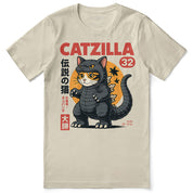 Catzilla Monster Cat T-Shirt | Yūjin Japanese Anime Streetwear Clothing