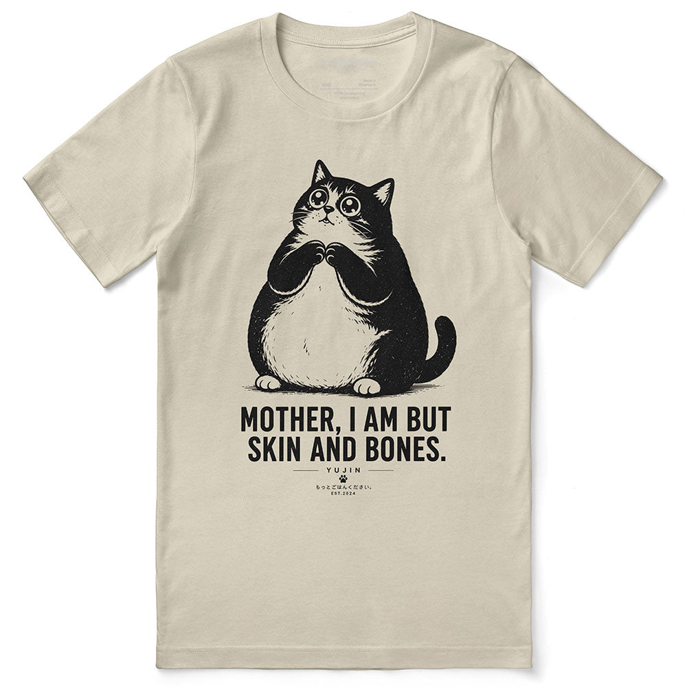Skin and Bones Cat T-Shirt