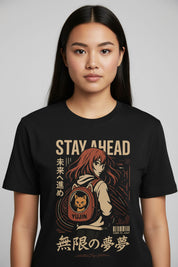 Stay Ahead Cat T-Shirt