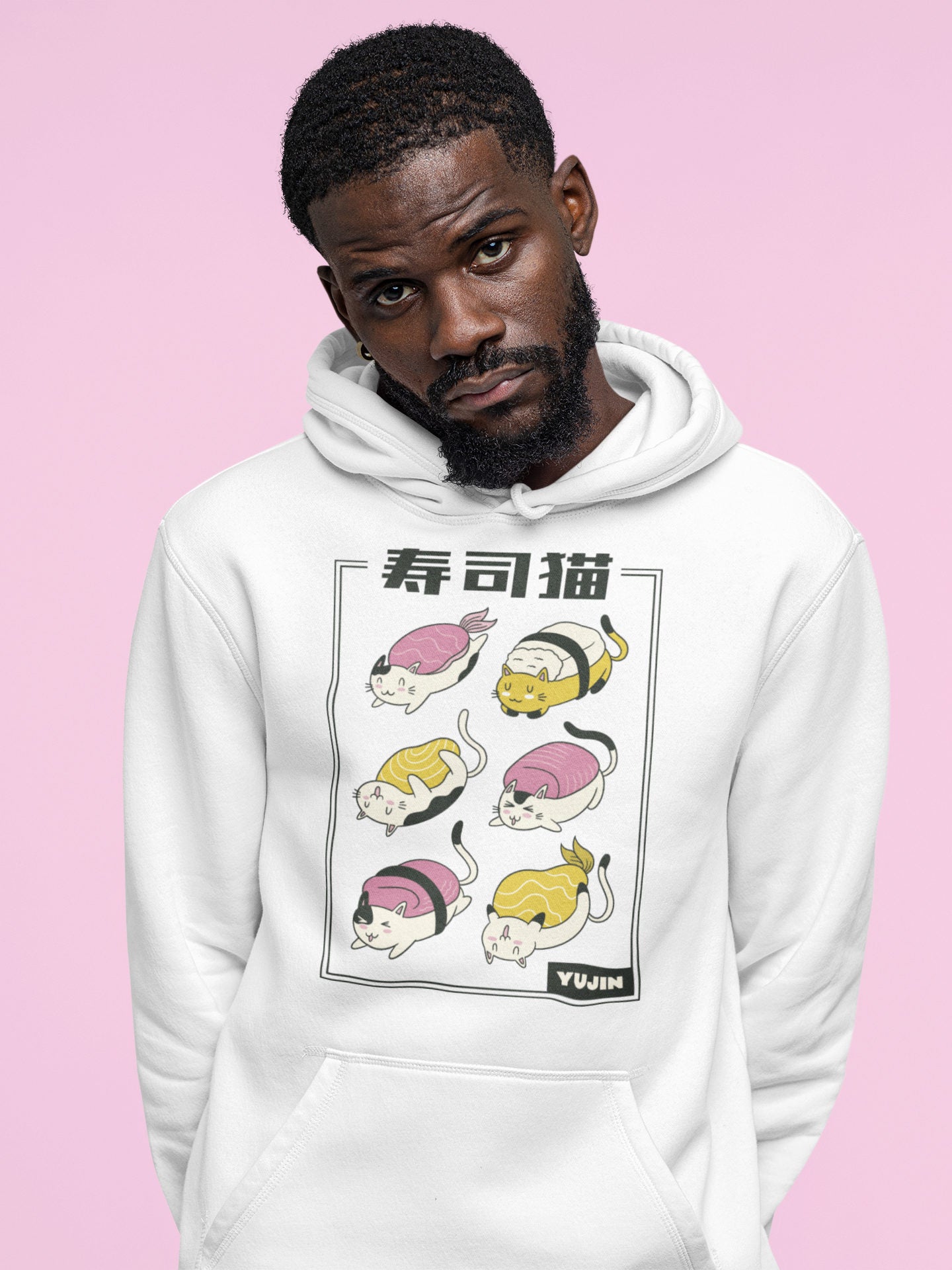 Sushi Cats Hoodie | Yūjin Japanese Anime Streetwear Clothing