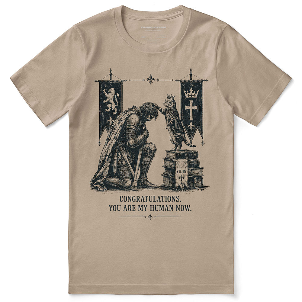 My Human Cat T-Shirt
