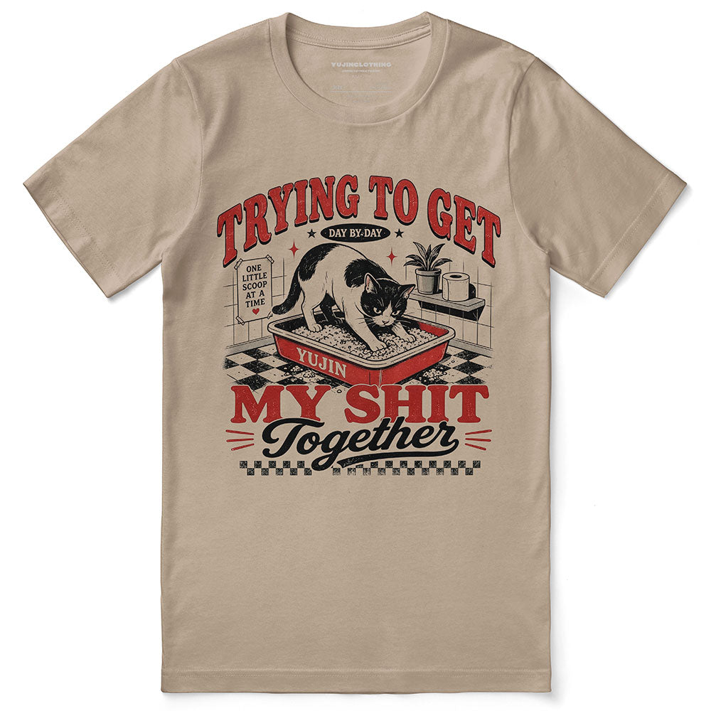 One Scoop At A Time Cat T-Shirt