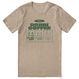 Drink Coffee Cat T-Shirt