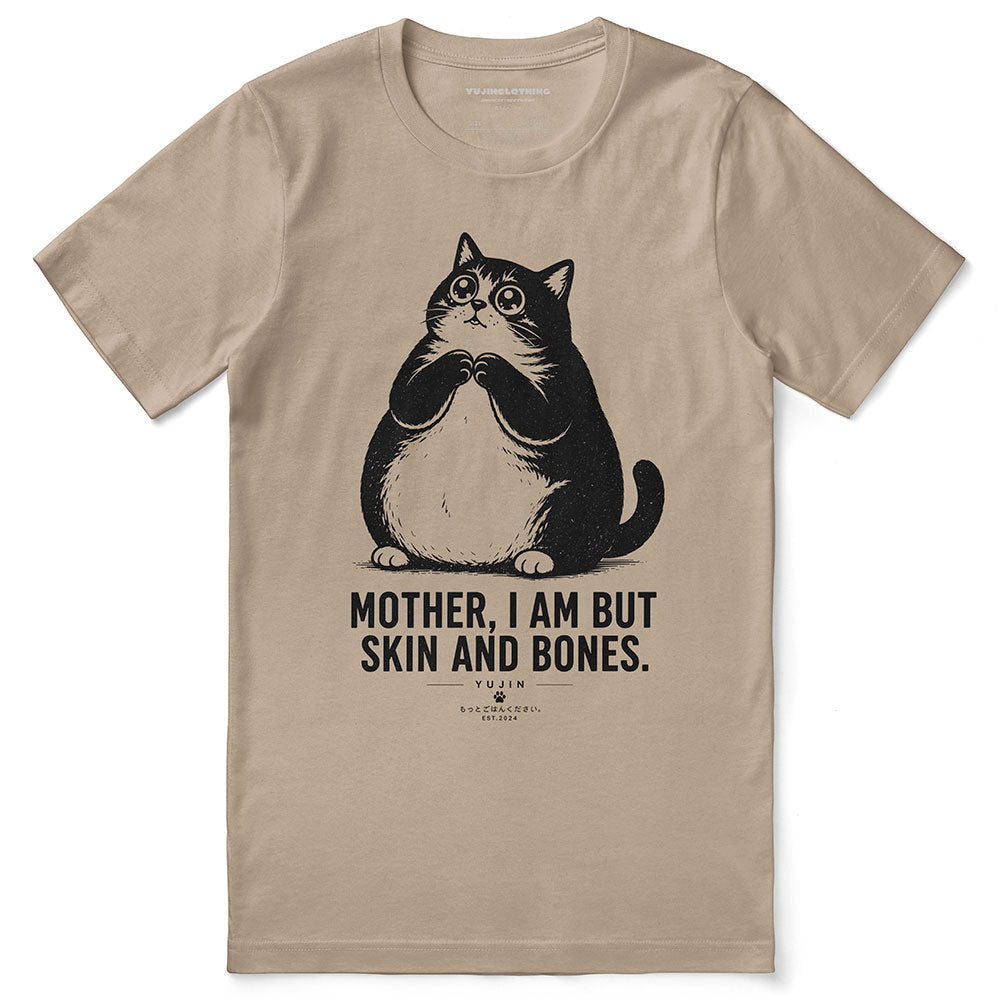 Skin and Bones Cat T-Shirt