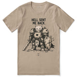 Hell Sent Me Back Cat T-Shirt
