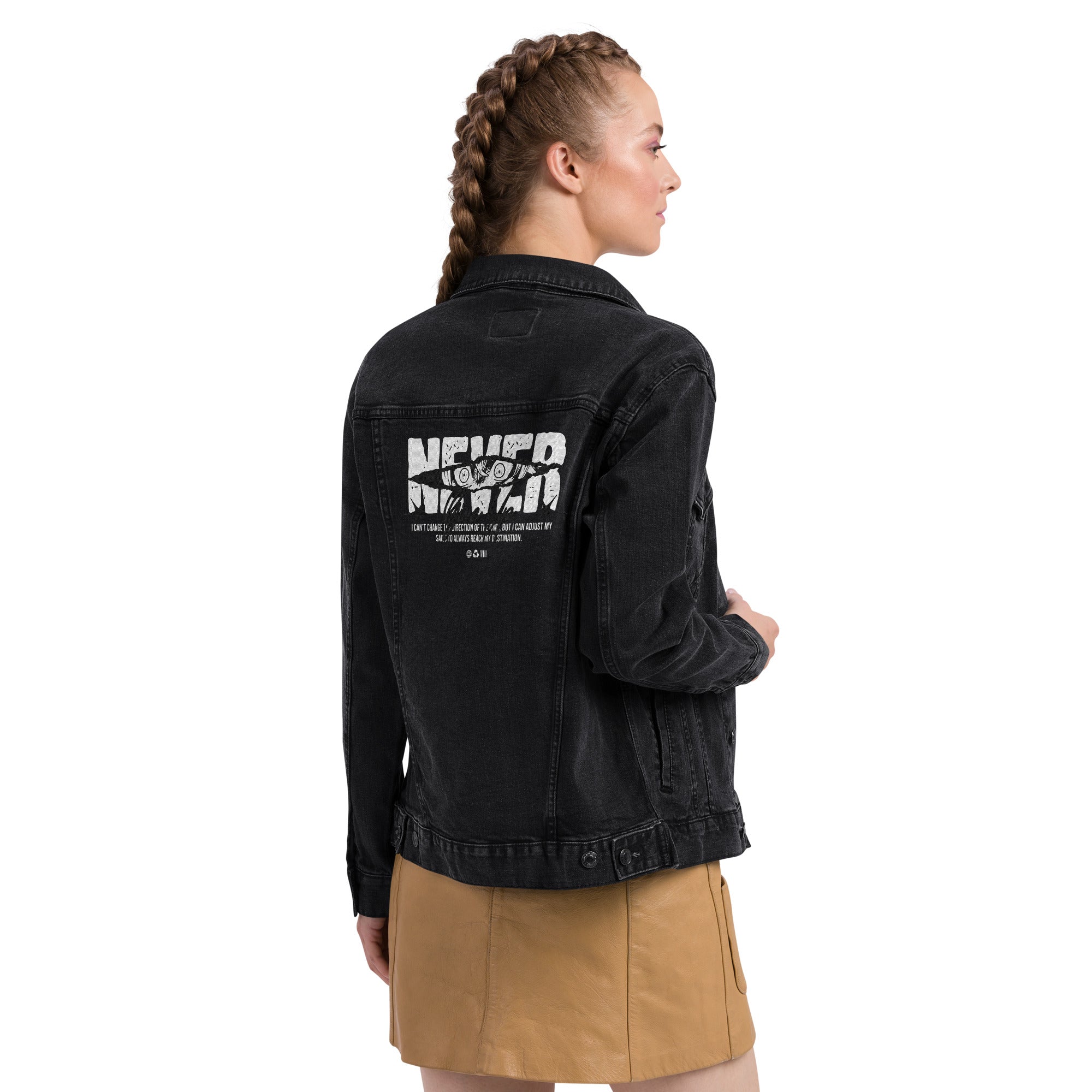 archive black denim jacket 国旗　swag archive black denim jacket 国旗 swag