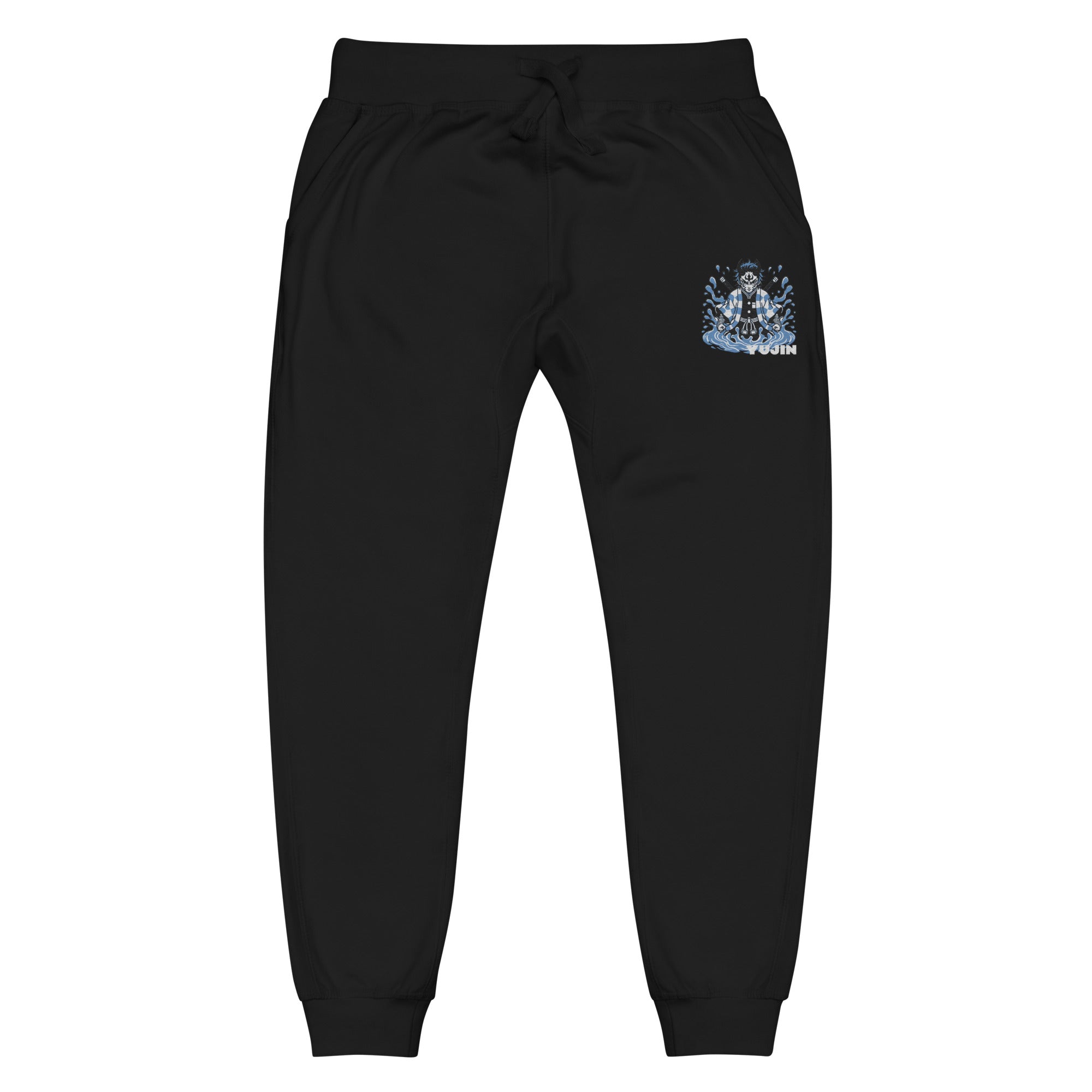 unisex-fleece-sweatpants-black-front-66456cf7e7e68.jpg