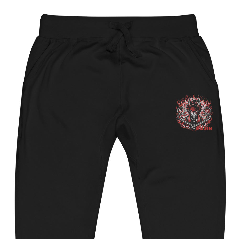 Fire God Sweatpants | Yūjin Japanese Anime Streetwear Clothing