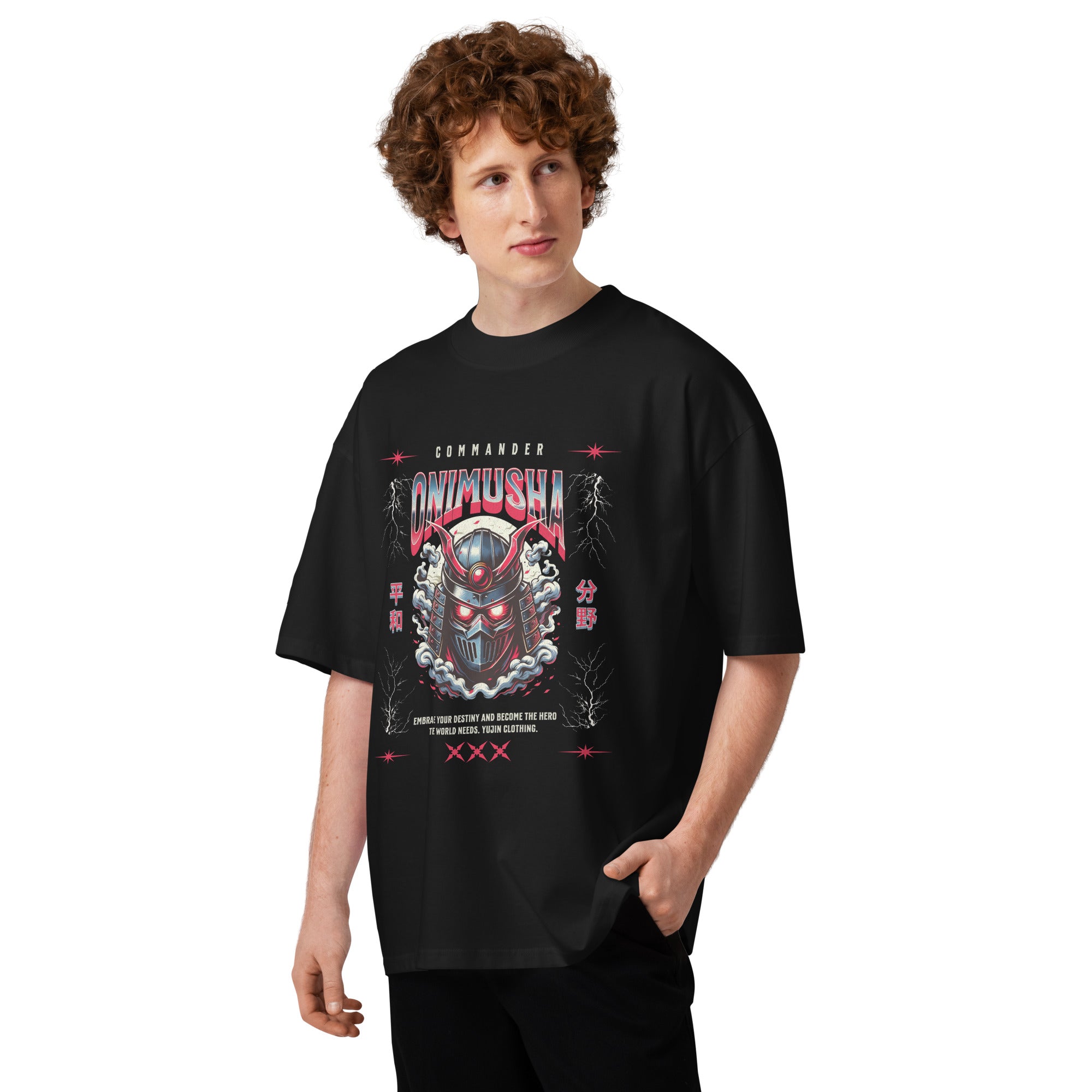 Onimusha Samurai Oversized T-Shirt | Yūjin Japanese Anime