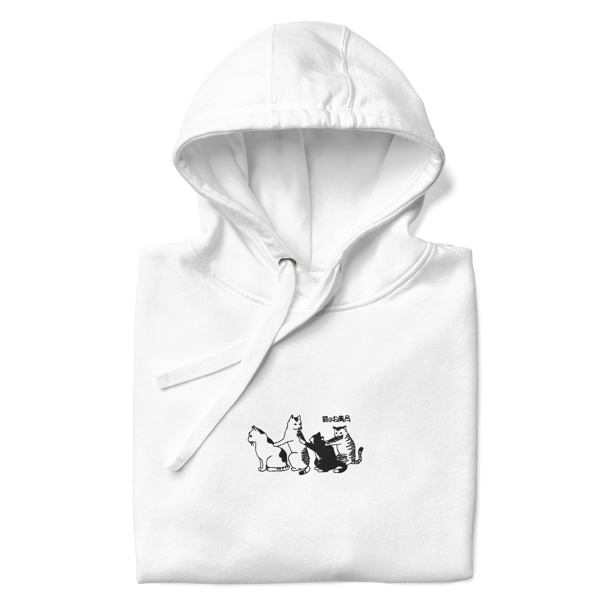 Tattooed Cats Hoodie | Yūjin Japanese Anime Streetwear Clothing