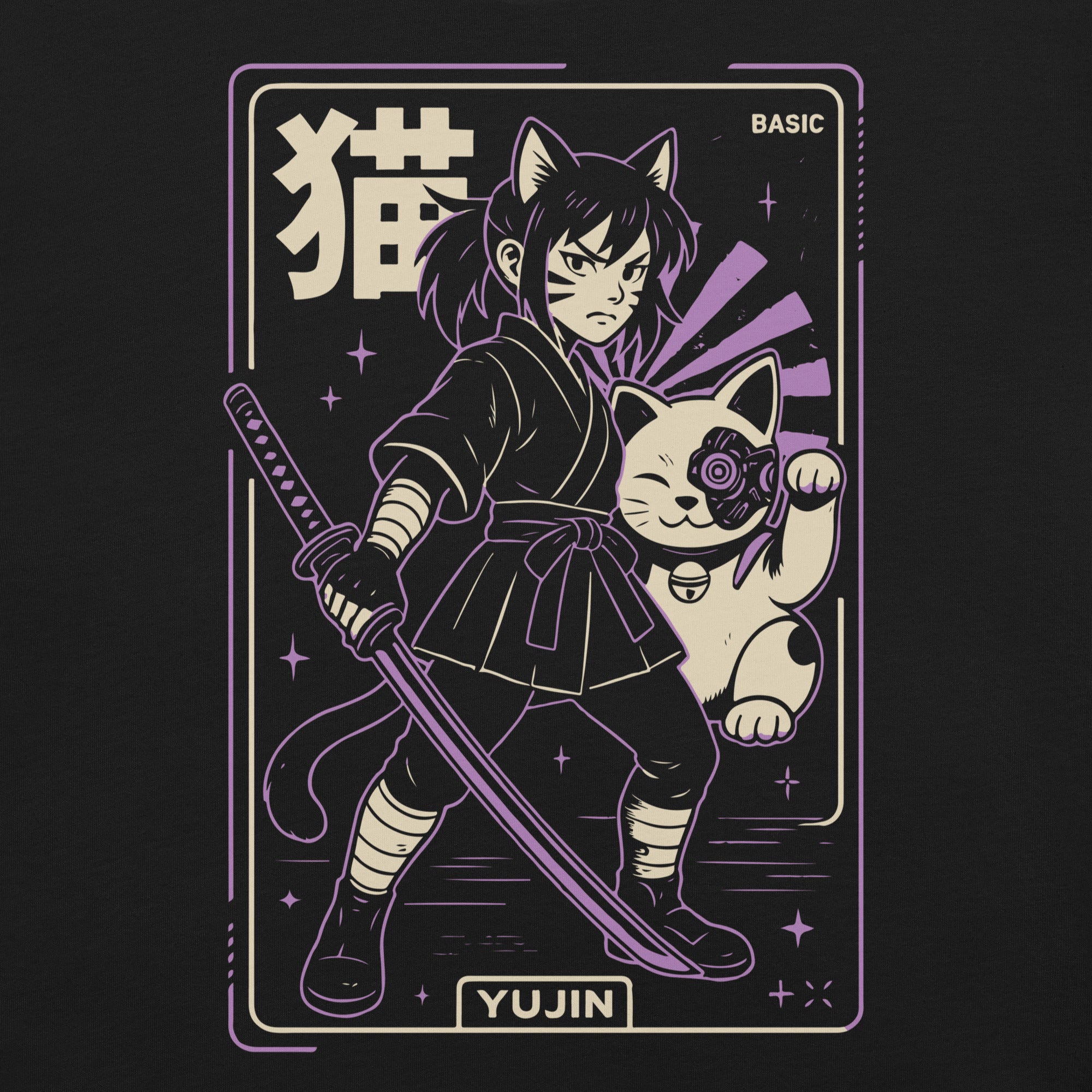 Lucky Strike Cyberpunk T-Shirt | Yūjin Japanese Anime Streetwear Clothing