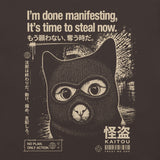 Midnight Thief Cat T-Shirt