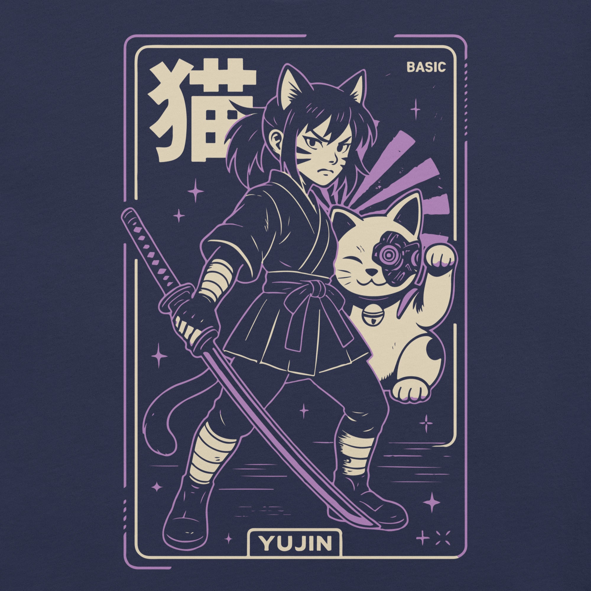 Lucky Strike Cyberpunk T-Shirt | Yūjin Japanese Anime Streetwear Clothing