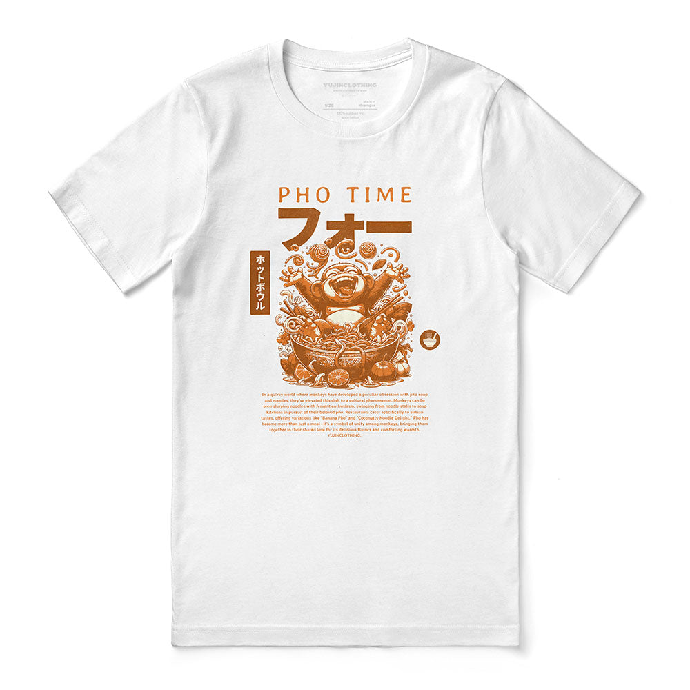 Pho Time T-Shirt | Yūjin Japanese Anime Streetwear Clothing