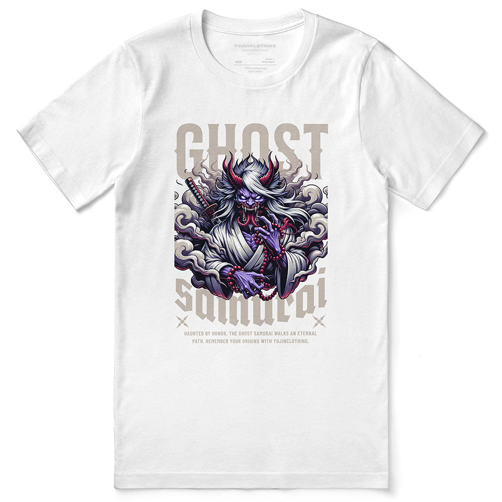 Samurai Ghost T-Shirt | Yūjin Japanese Anime Streetwear Clothing