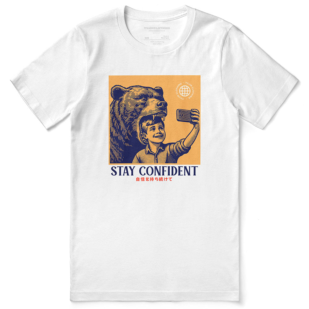 Stay Confident T-Shirt | Yūjin Japanese Anime Streetwear Clothing