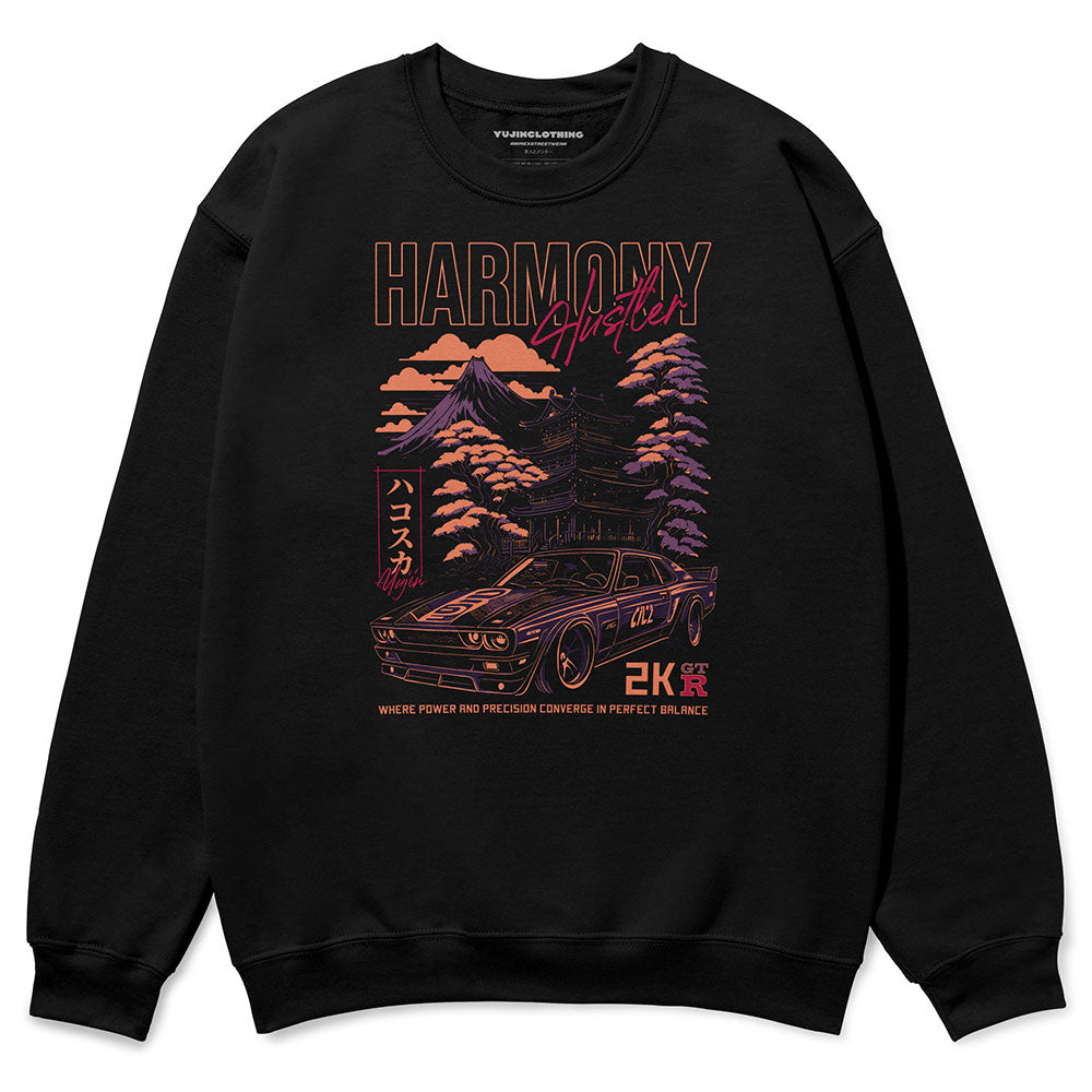Harmony Car Sweatshirt | Yūjin Japanese Anime Streetwear Clothing