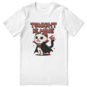 Tonight Is Mine Cat T-Shirt | Yūjin Japanese Anime Streetwear Clothing