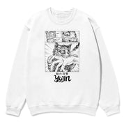 Sudden Attack Cat Sweatshirt | Yūjin Japanese Anime Streetwear Clothing