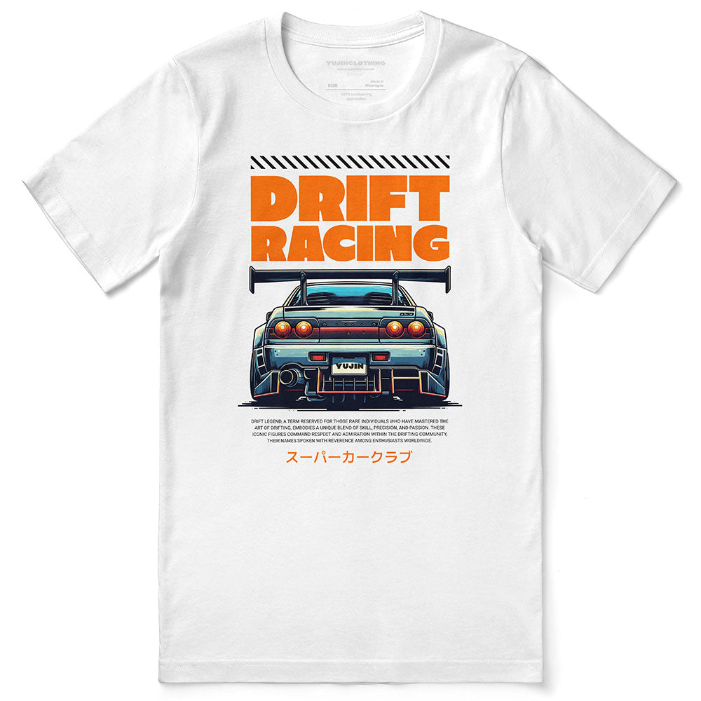 Drift Racing Car T-Shirt | Yūjin Japanese Anime Streetwear Clothing