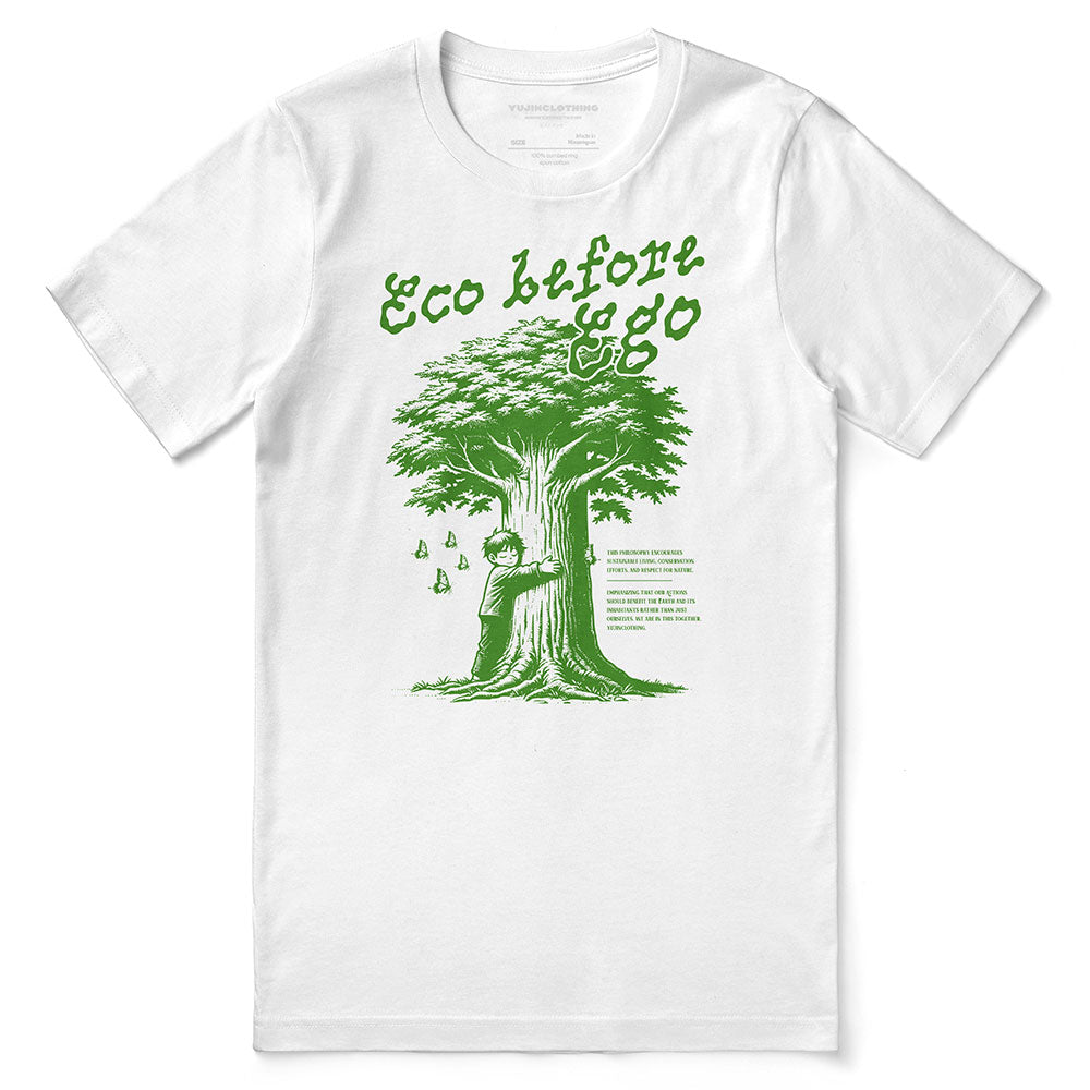 Eco Before Ego T-Shirt | Yūjin Japanese Anime Streetwear Clothing