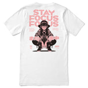 Stay Focus T-Shirt | Yūjin Japanese Anime Streetwear Clothing