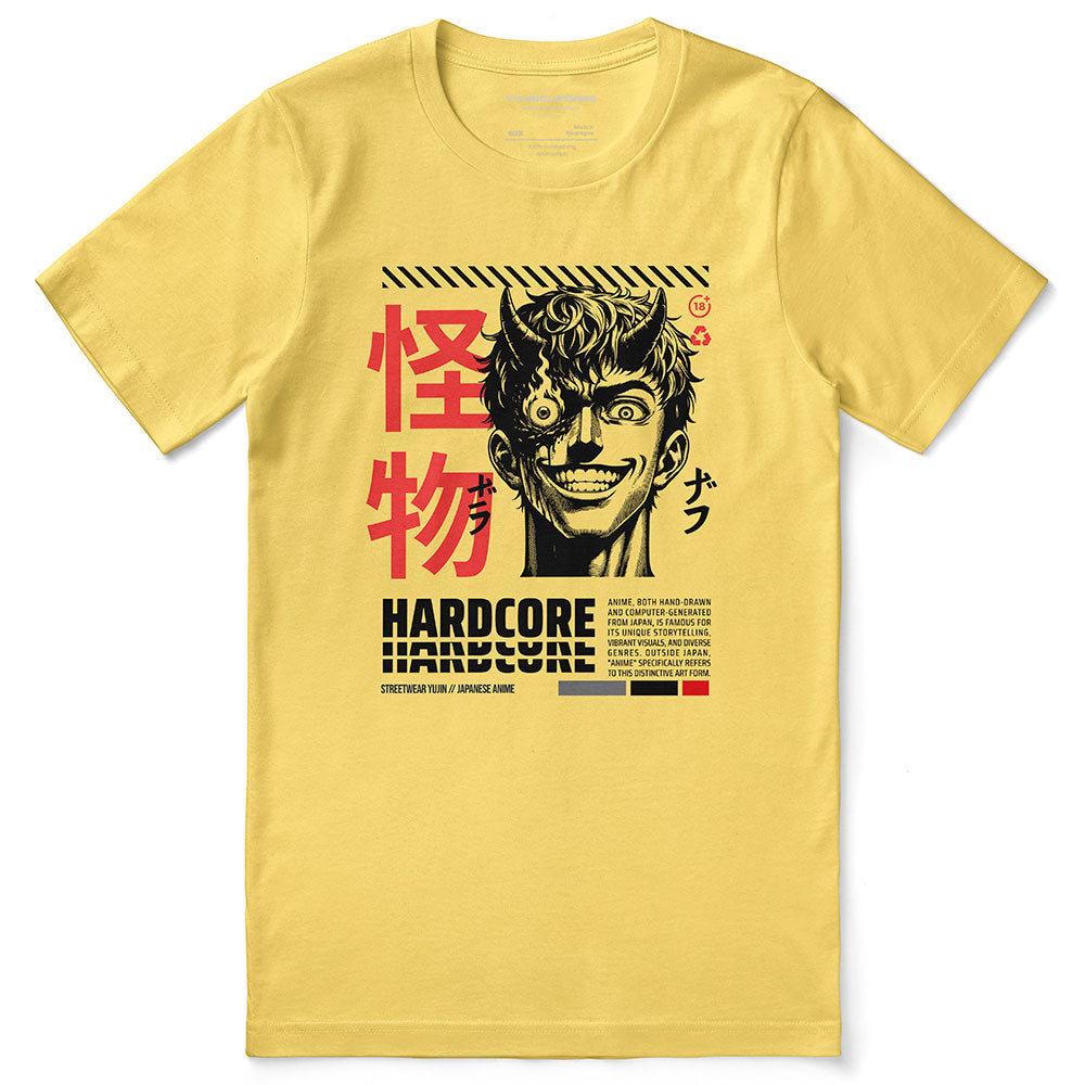 Hardcore Anime T-Shirt | Yūjin Japanese Anime Streetwear Clothing