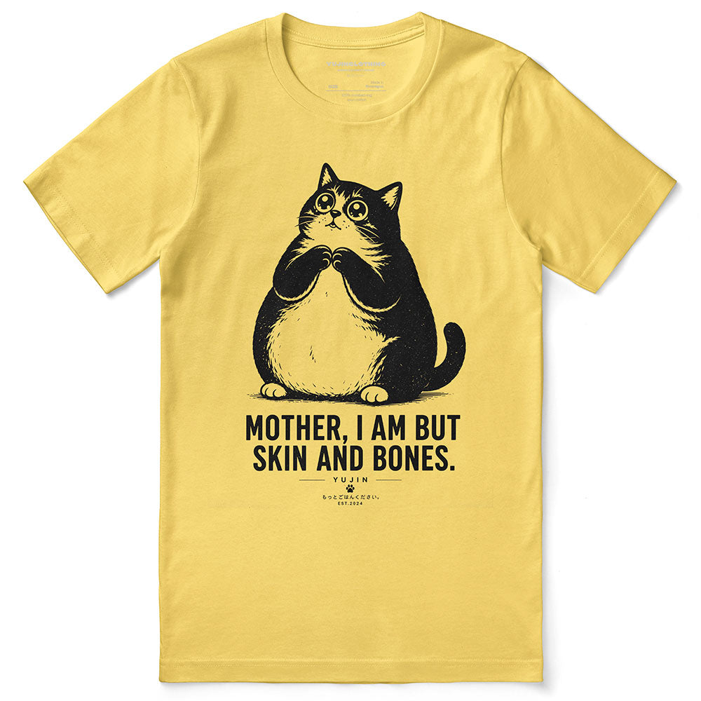 Skin and Bones Cat T-Shirt