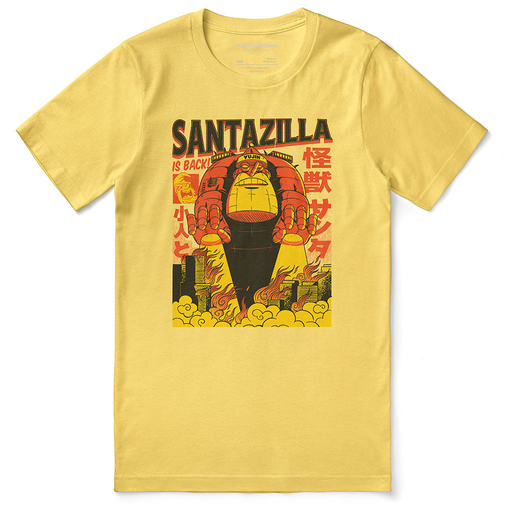 Santazilla Christmas T-Shirt | Yūjin Japanese Anime Streetwear Clothing