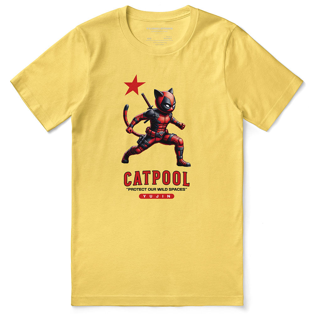 Catpool Cat T-Shirt | Yūjin Japanese Anime Streetwear Clothing