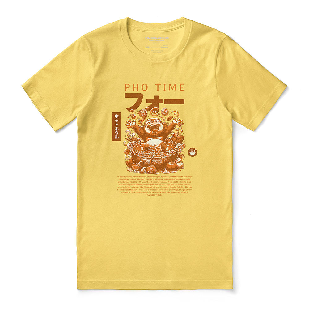 Pho Time T-Shirt | Yūjin Japanese Anime Streetwear Clothing