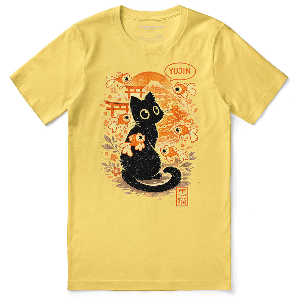 Silent Guardian Cat T-Shirt