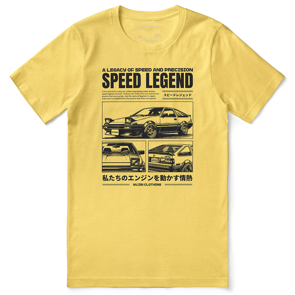 Speed Legend T-Shirt | Yūjin Japanese Anime Streetwear Clothing