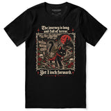 Yet I Inch Forward Cat T-Shirt