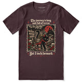 Yet I Inch Forward Cat T-Shirt