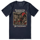 Yet I Inch Forward Cat T-Shirt