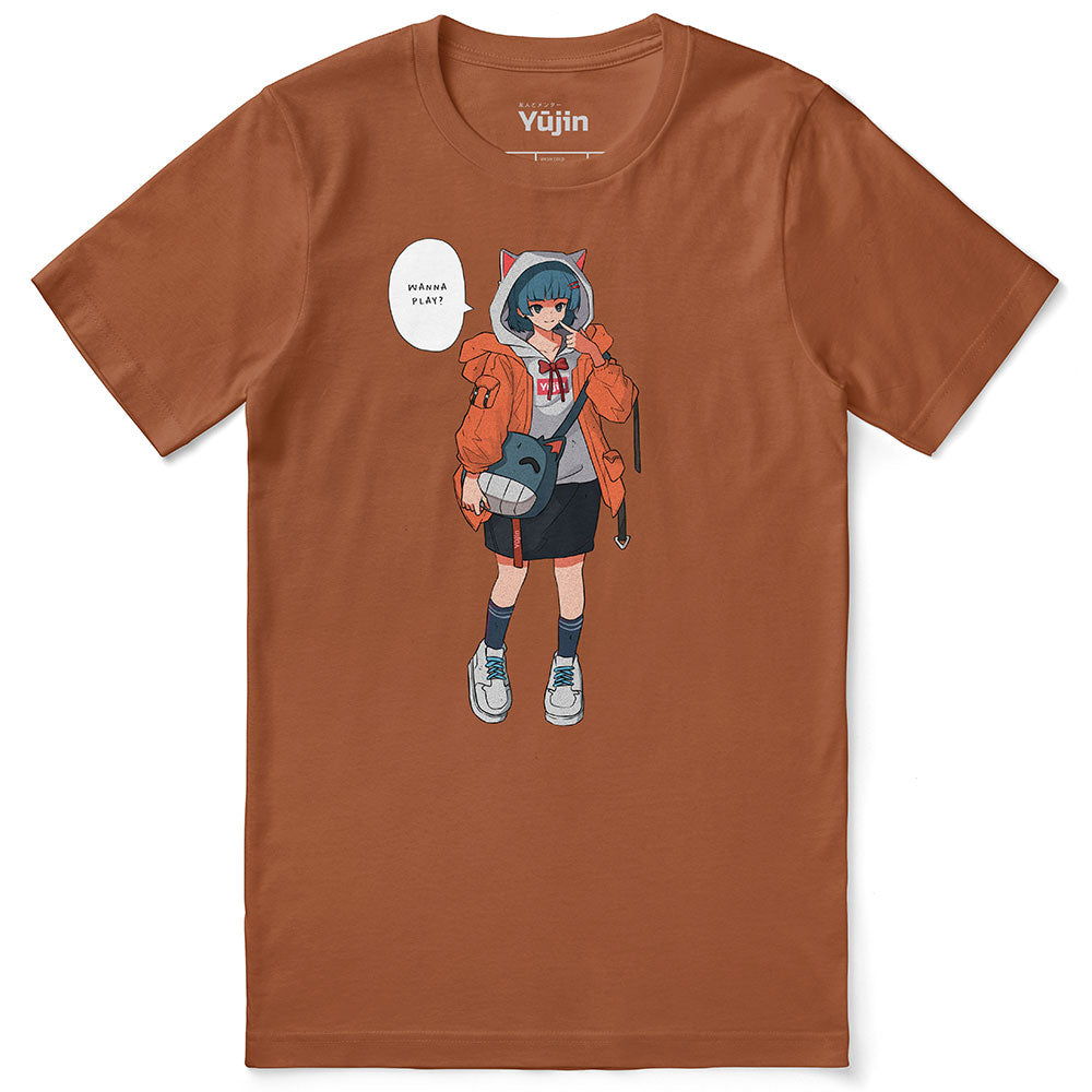 Drippin Kitten T-Shirt | Yūjin Japanese Anime Streetwear Clothing