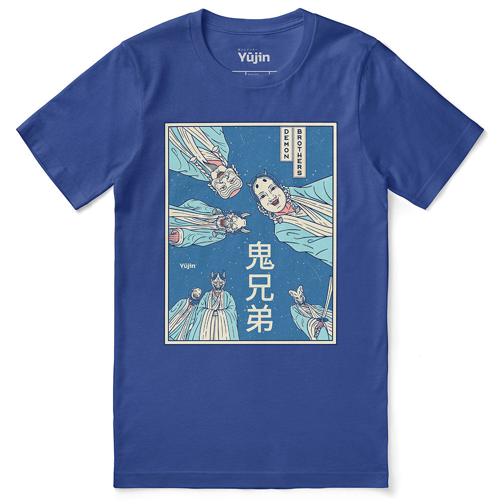 Demon Brothers T-Shirt | Yūjin Japanese Anime Streetwear Clothing