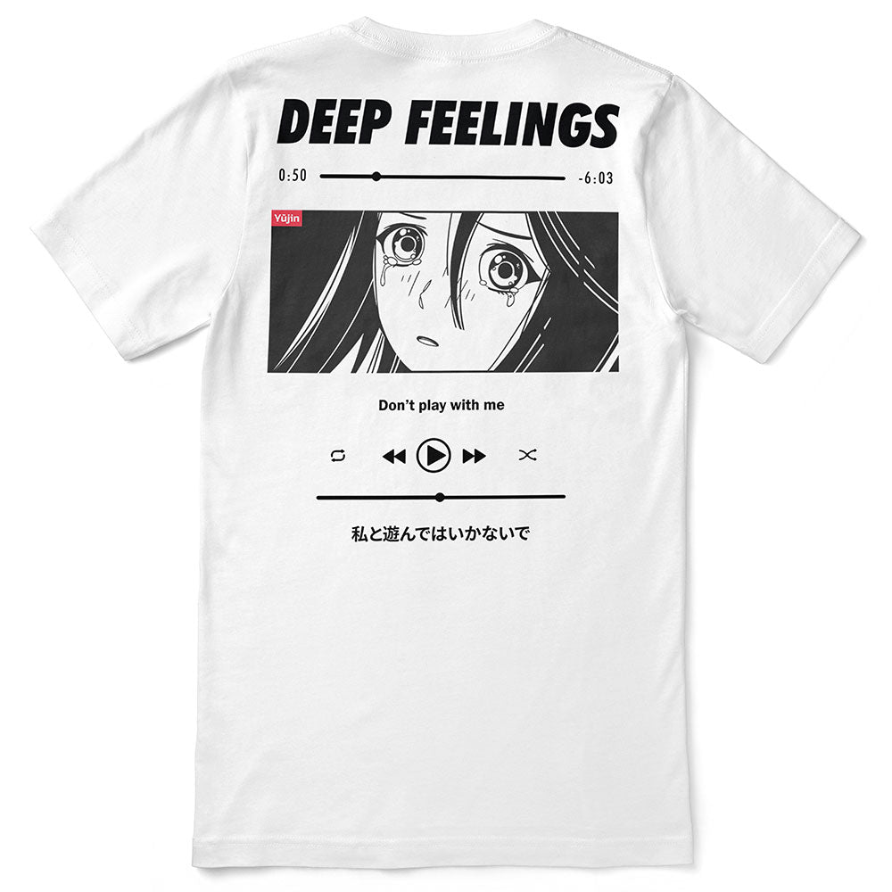 Deep Feelings T-Shirt | Yūjin Japanese Anime Streetwear Clothing