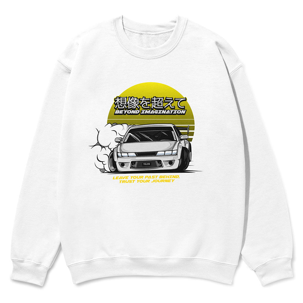 Beyond Imagination Sweatshirt | Yūjin Japanese Anime Streetwear Clothing
