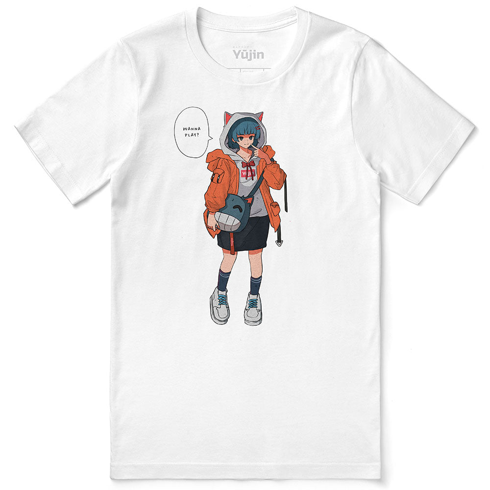 Drippin Kitten T-Shirt | Yūjin Anime Streetwear Clothing – Yūjin