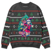 Merry Christmas Girl Ugly Sweatshirt | Yūjin Japanese Anime Streetwear Clothing
