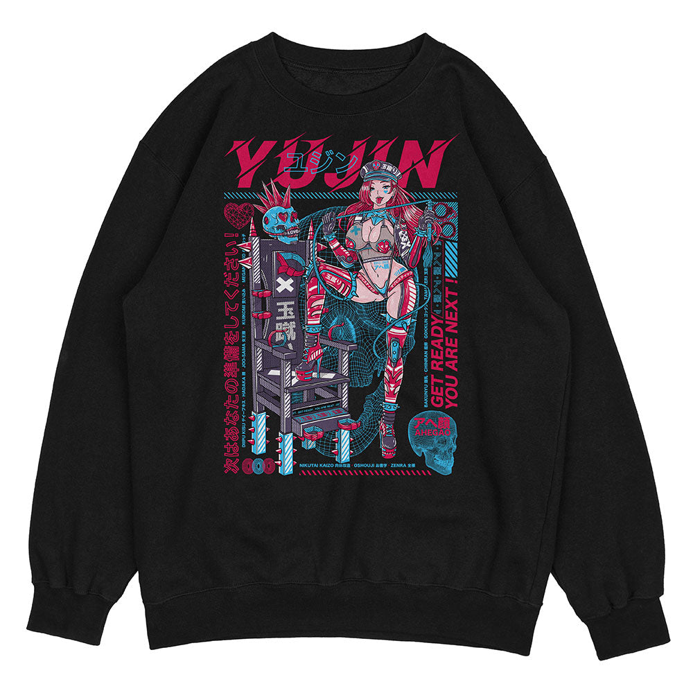Get Ready Sweatshirt | Yūjin Japanese Anime Streetwear Clothing