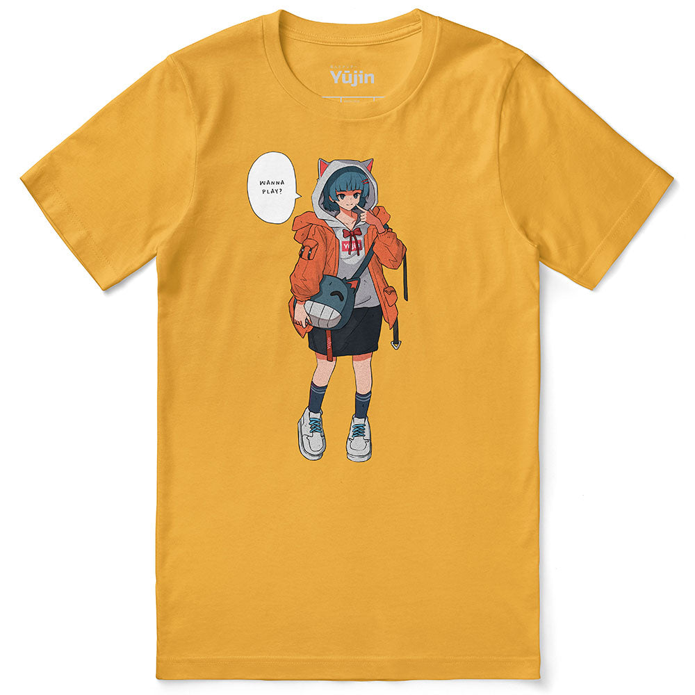 Drippin Kitten T-Shirt | Yūjin Japanese Anime Streetwear Clothing