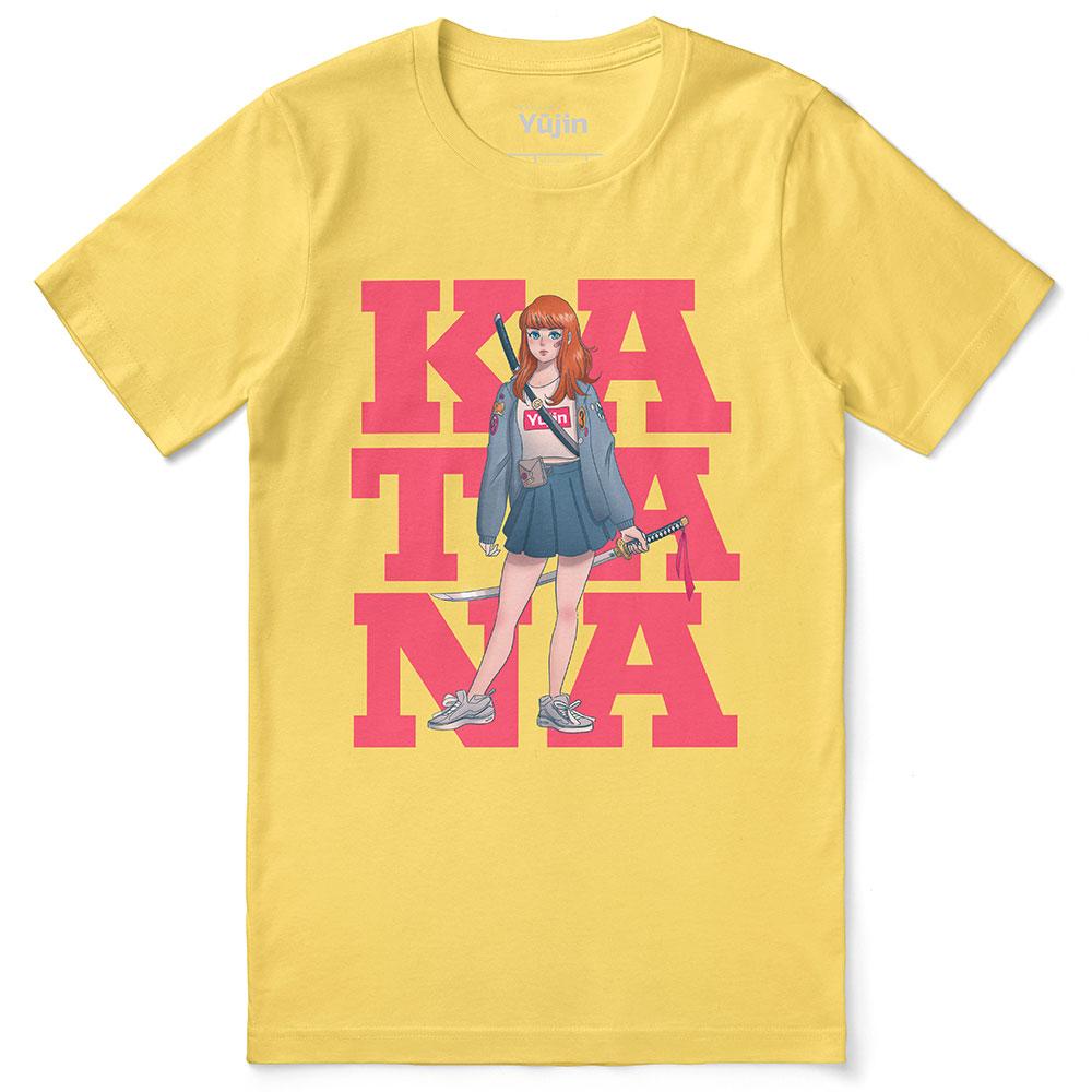 Katana T-Shirt | Yūjin Japanese Anime Streetwear Clothing