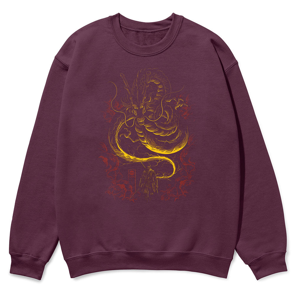 Dragon Guidance Sweatshirt | Yūjin Japanese Anime Streetwear Clothing